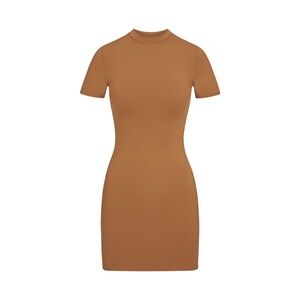 NWT SKIMS Swim Dress Almond M